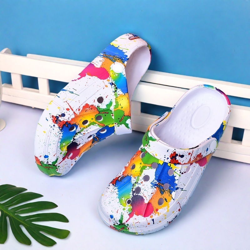 Farming And Agriculture - Ladies Casual Lightweight Couples Themed Sandals