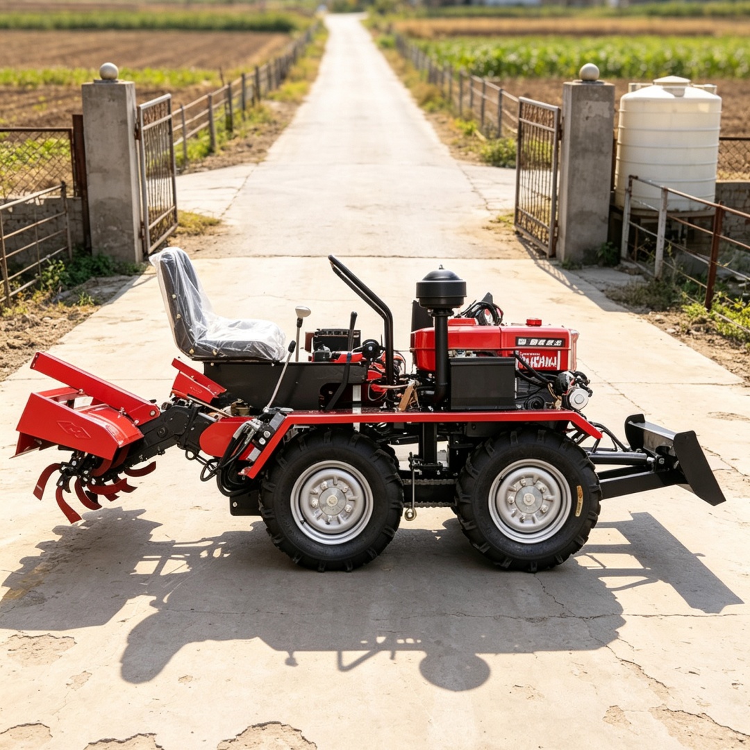 Customized 4‑Wheel 4WD Tiller‑ - Agriculture Farming Types 评论和价格