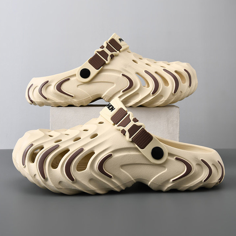Men Summer EVA Hole Slippers L - Farming And Agriculture 评论和价格