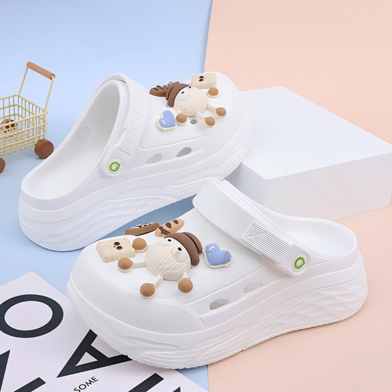 Platform Slippers Summer Women - Farming And Agriculture 评论和价格