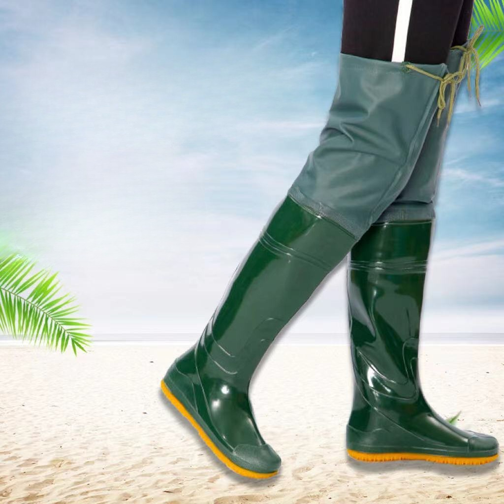 Unisex Over Knee Waterproof Fa - Agriculture Farming Boots 评论和价格
