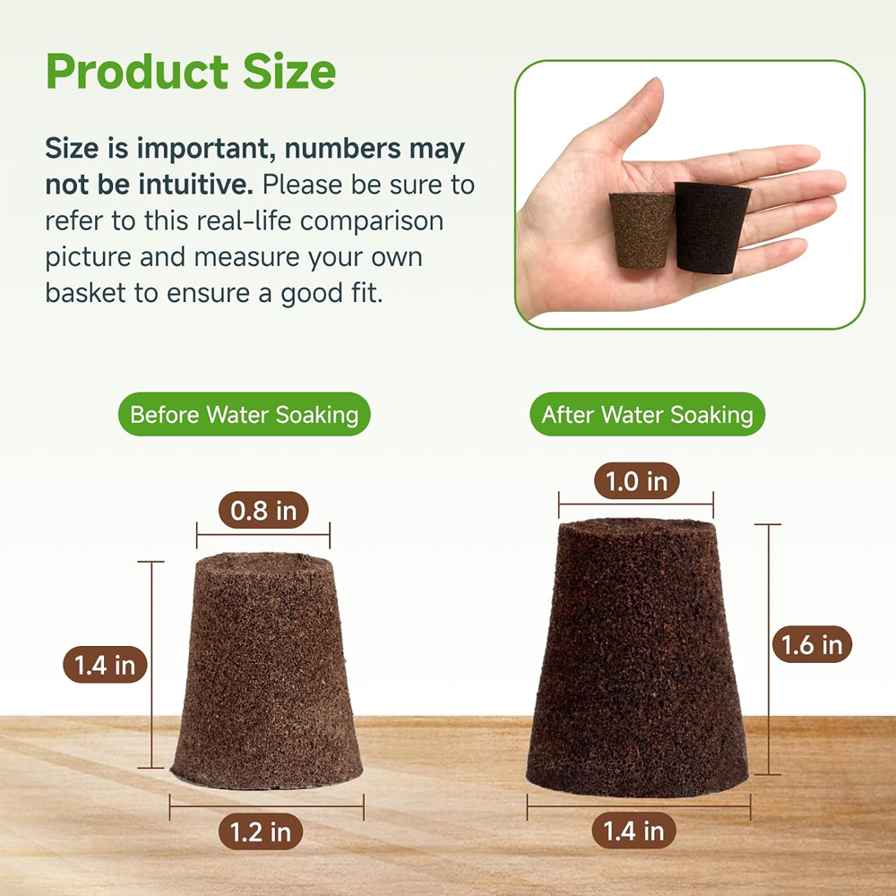 20 Hydroponic Growing Sponges, - Farming And Agriculture 评论和价格
